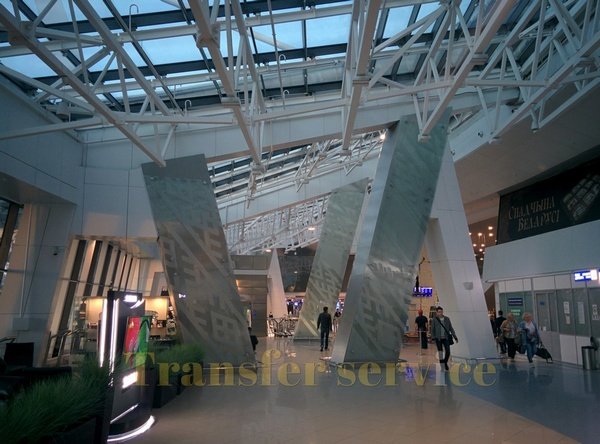 Фотография холла Международного аэропорта Минск