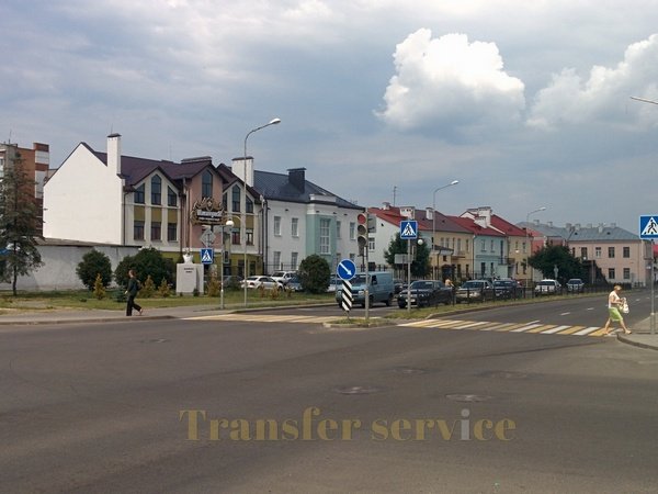Фотография улицы в городе Пинск, Брестской области, Беларусь