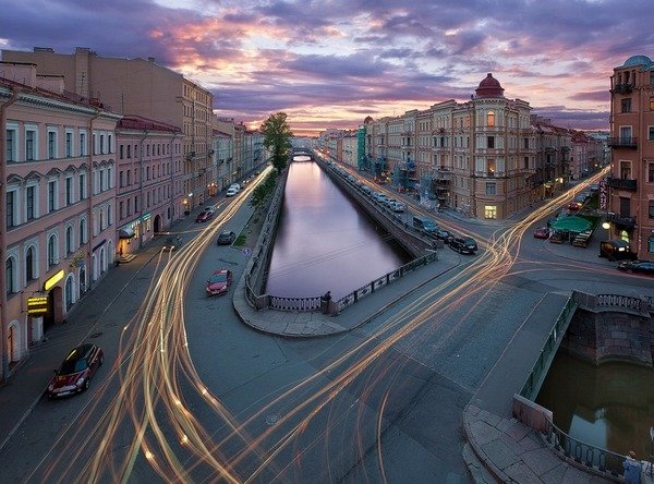 Фотография улиц Санкт-Петербурга