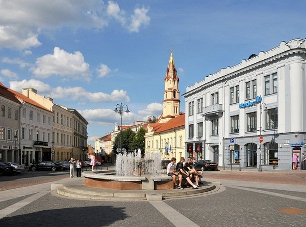 Фотография ратуши в Вильнюсе
